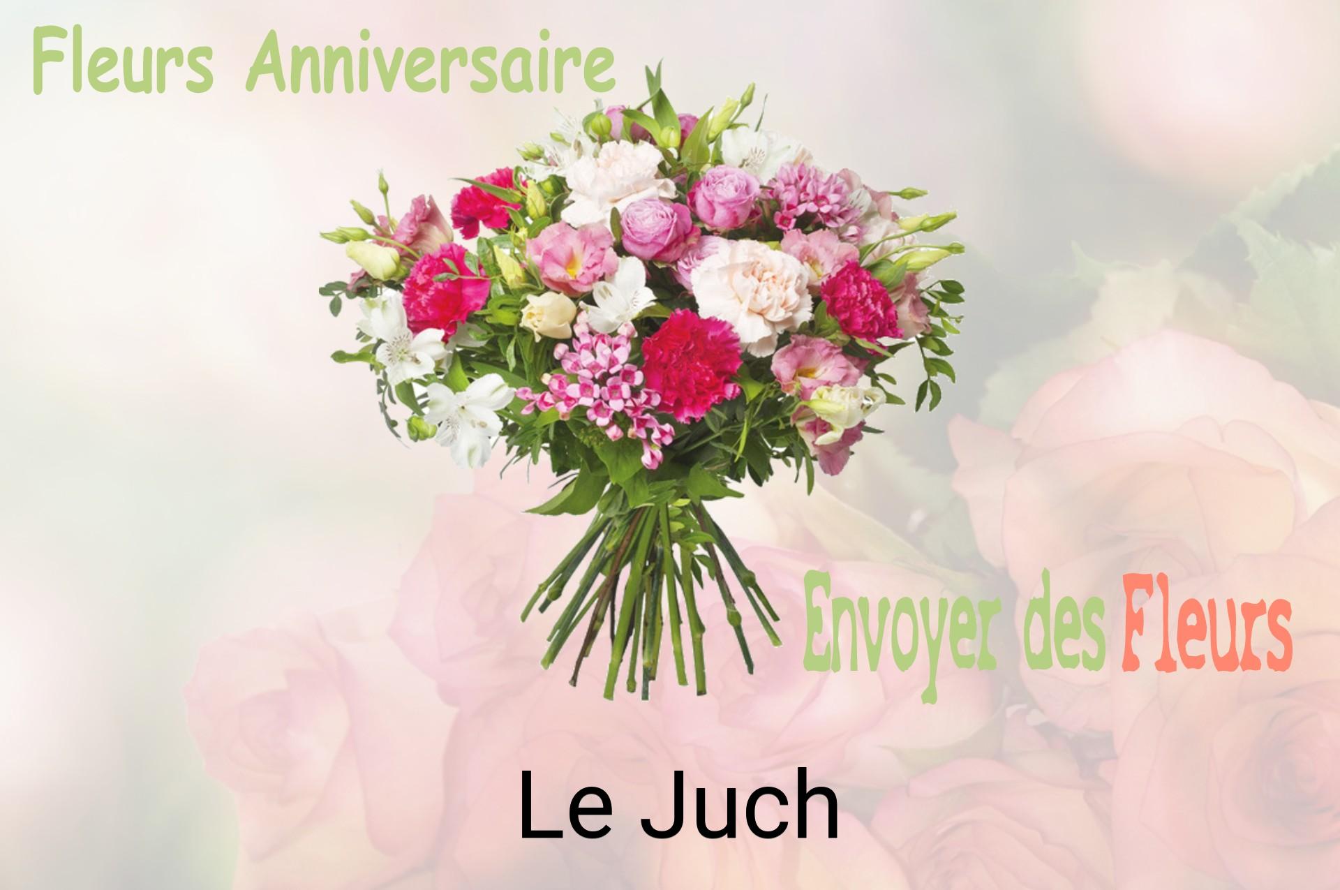 Bouquet de fleurs d’anniversaire livré à Le Juch